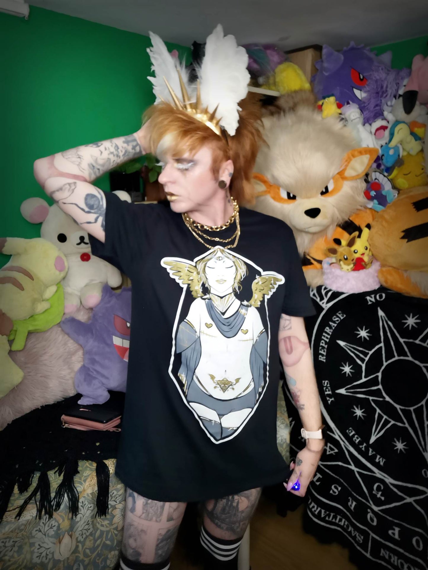 Golden Angel T-shirt/Full Outfit