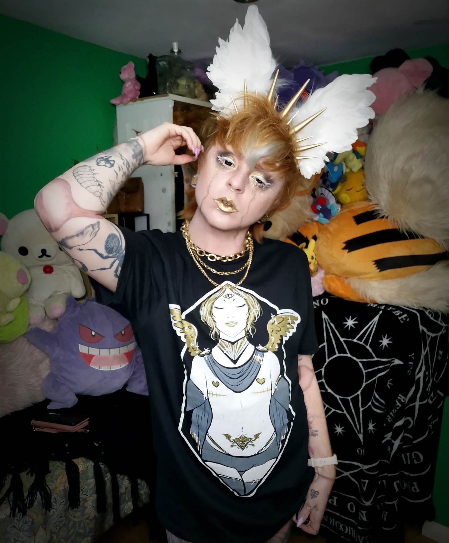Golden Angel T-shirt/Full Outfit