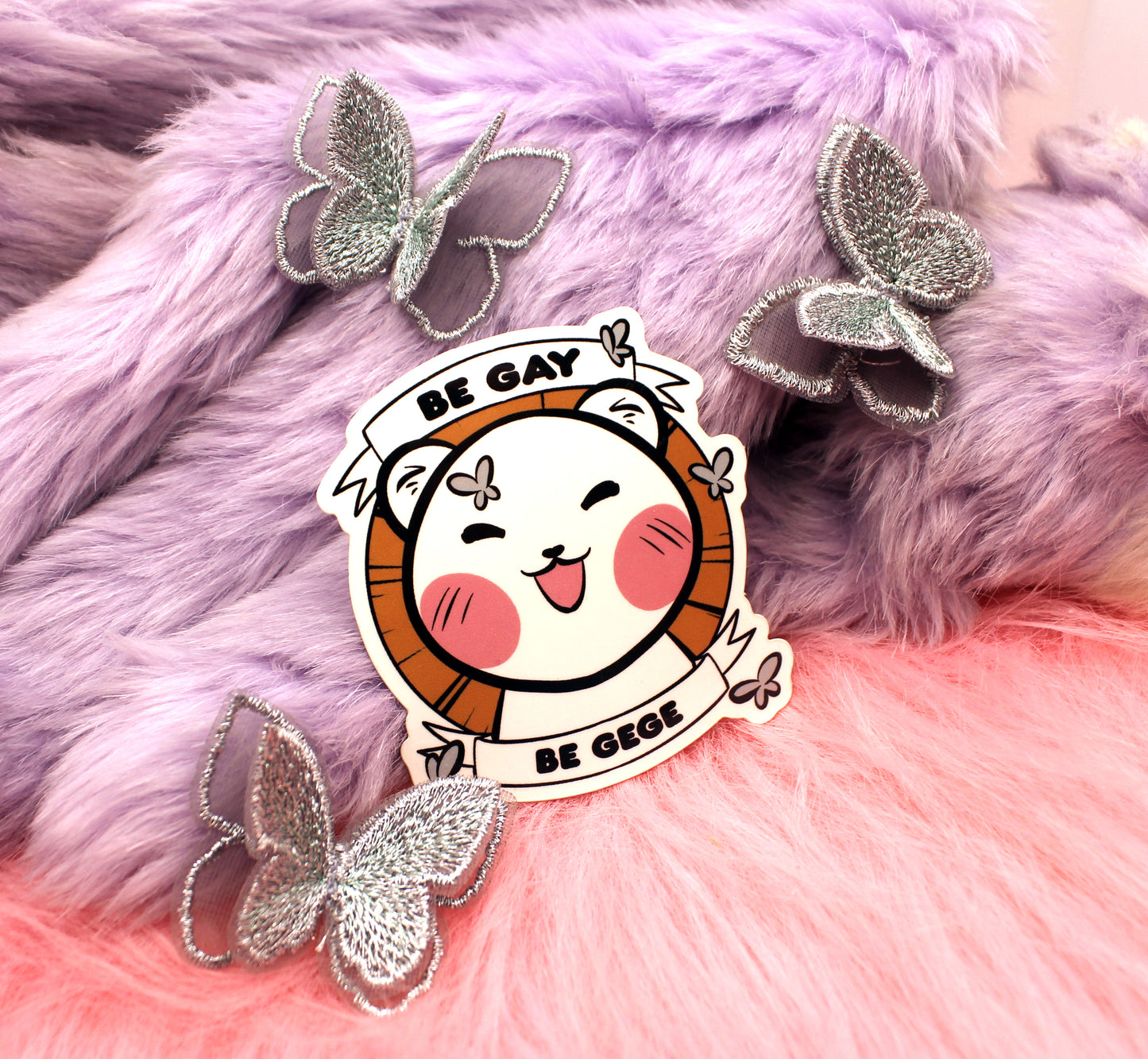 Heaven's Official Blessing Be Gay Be Gege Sticker (6cm)