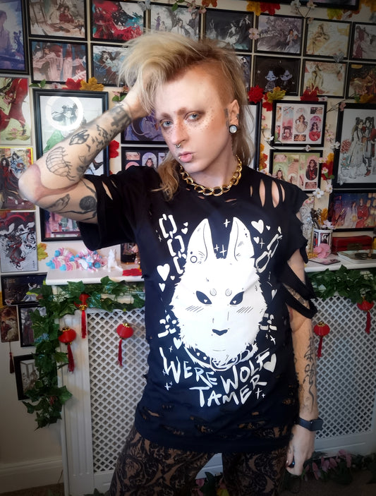 Black Werewolf Tamer T-shirt