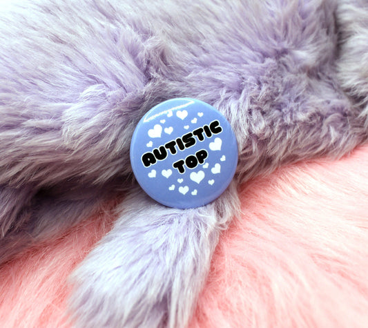 Autistic Top Badge (38mm)