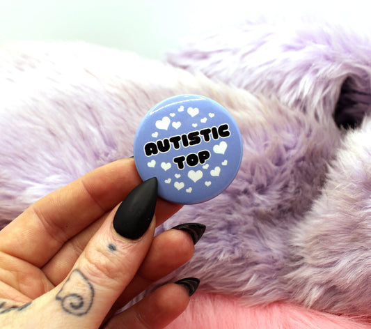 Autistic Top Badge (38mm)