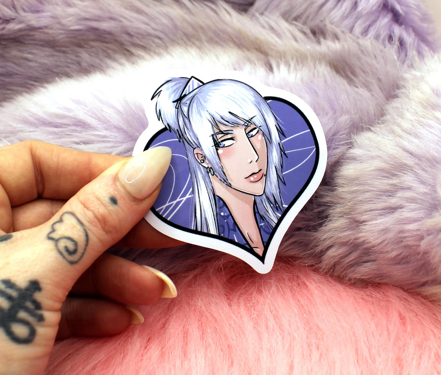 Brayandli Heart Sticker (6cm) - The Nightingale Dragon Series