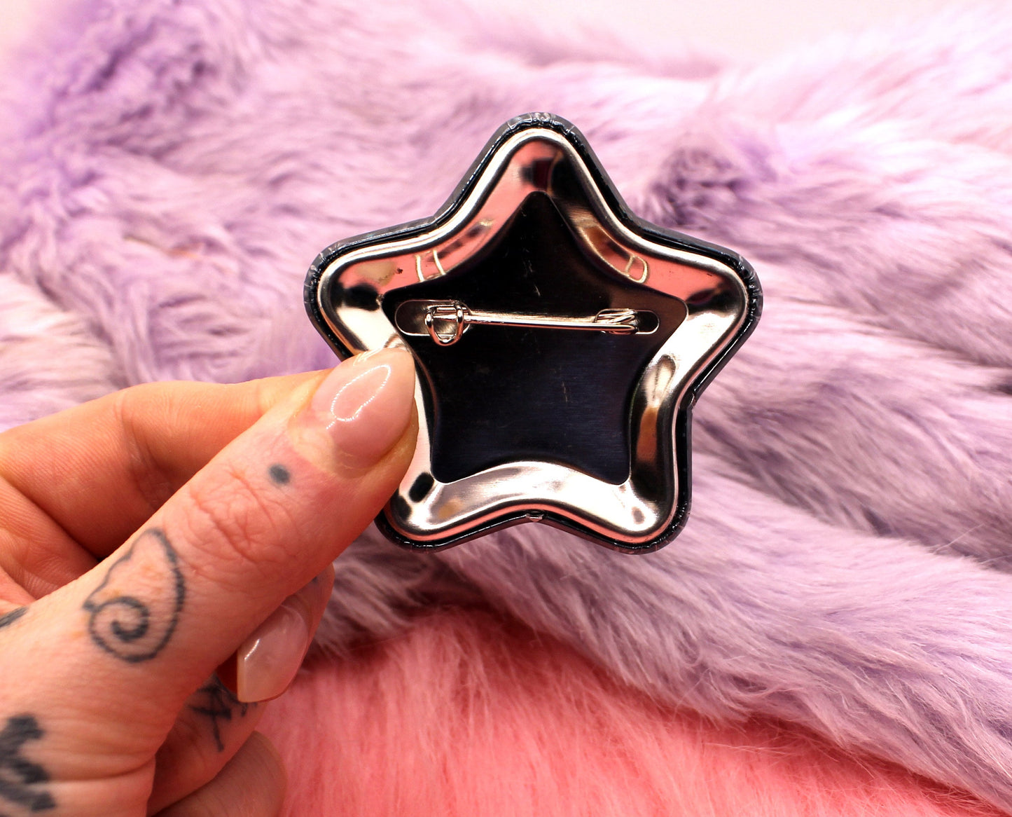 Bite Me Star Badge (55mm)