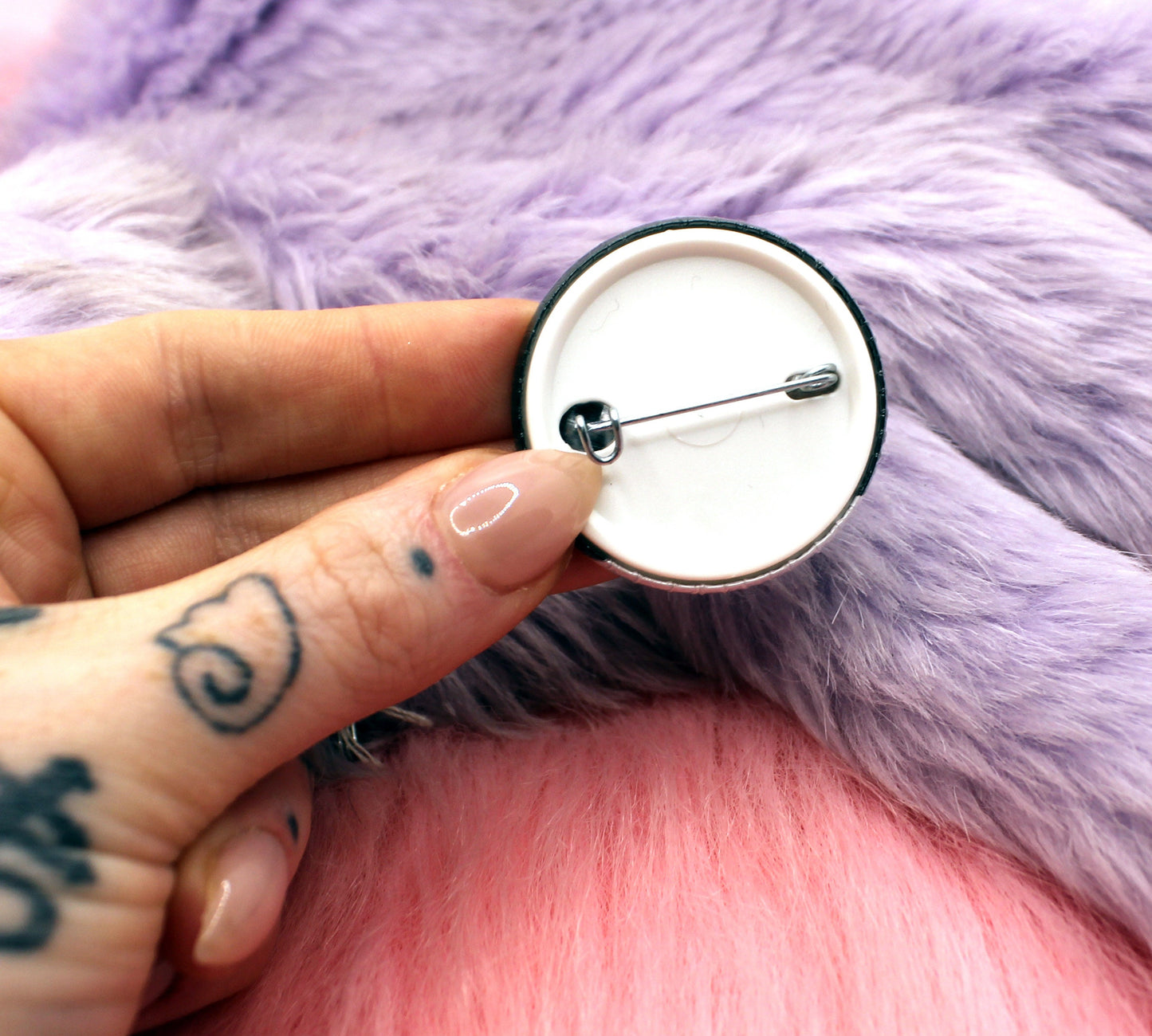 Cult of the Lamb Causing Problems On Purpose Goat Circular Badge (38mm)