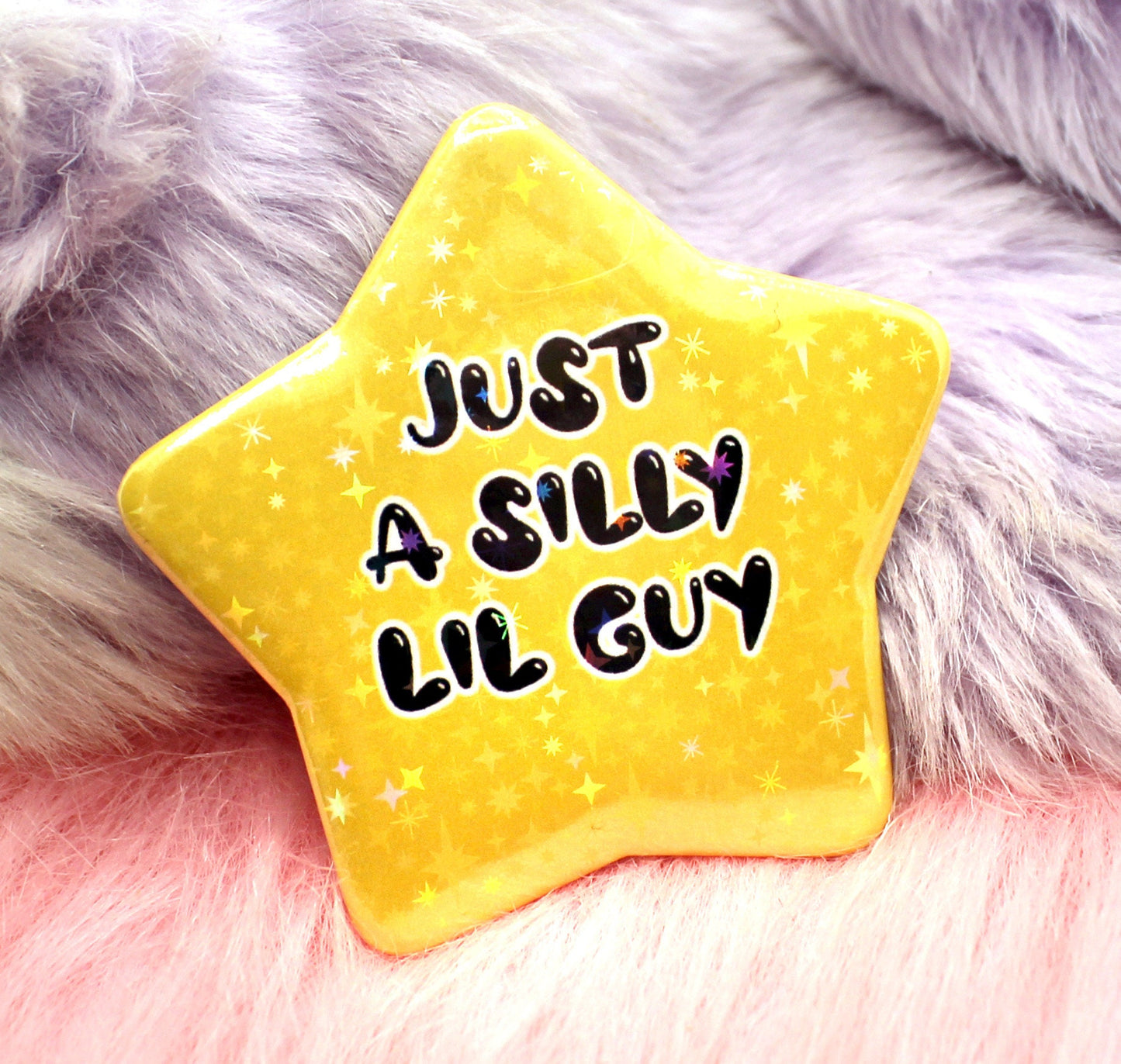 Silly Lil Guy Star Badge (55mm)