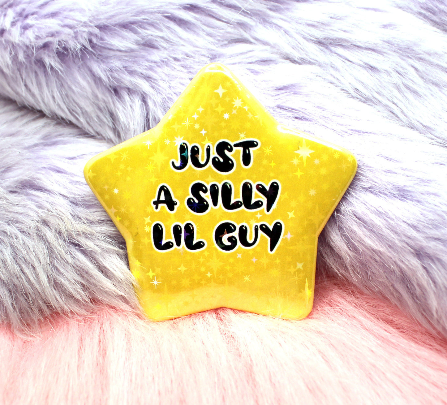 Silly Lil Guy Star Badge (55mm)