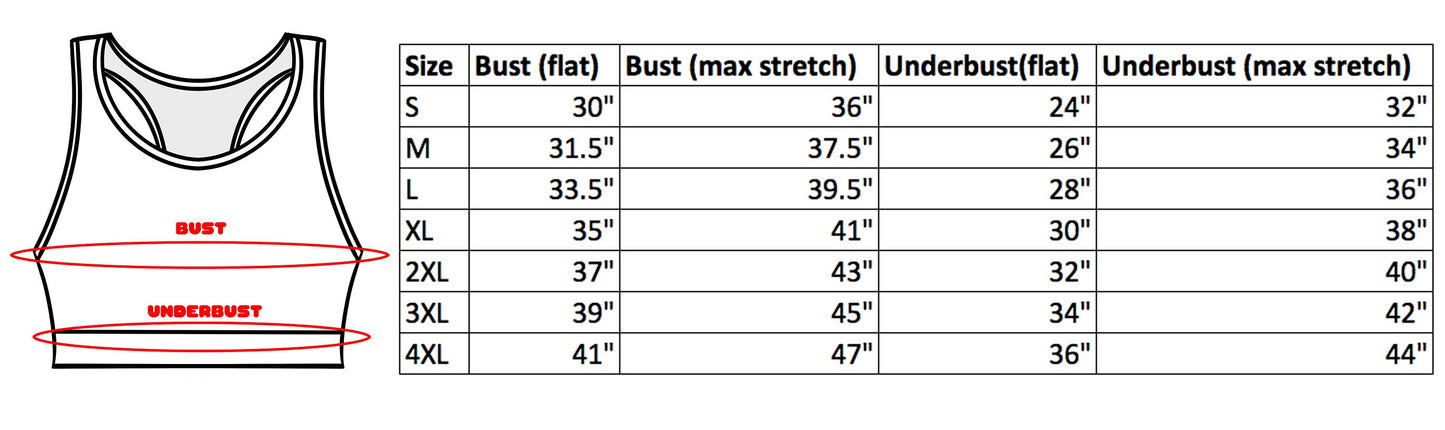 Tomboy Hooters Cosplay & Sports Bra Style Crop Top