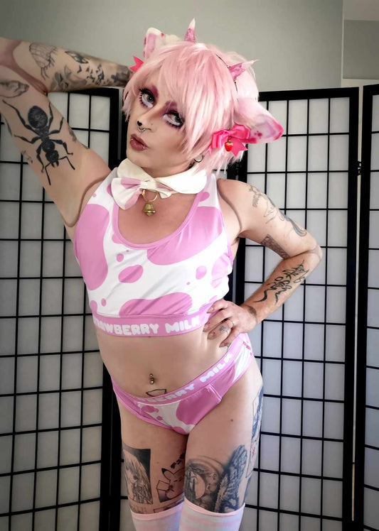 Strawberry Milk Briefs (Sizes S-4XL)