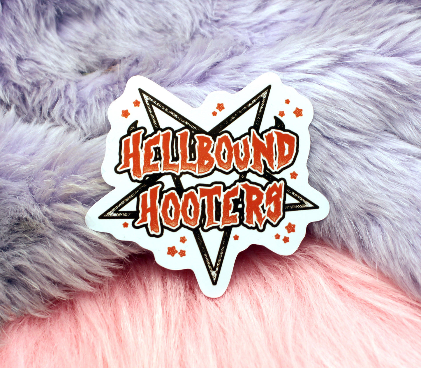 Hellbound Hooters 7cm Sticker