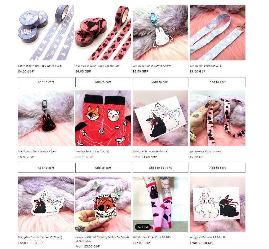 Danmei Mystery Bag