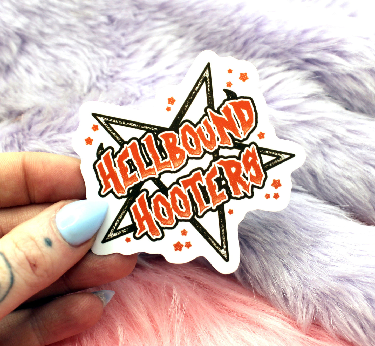 Hellbound Hooters 7cm Sticker