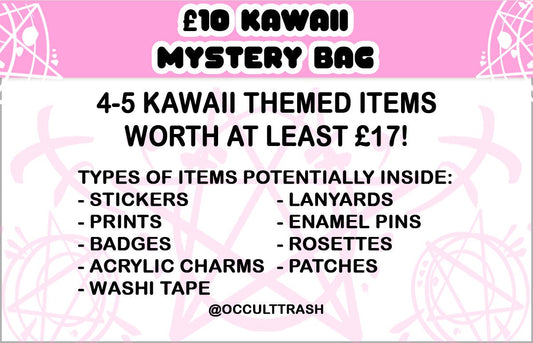Kawaii Occult Trash Mystery Bag