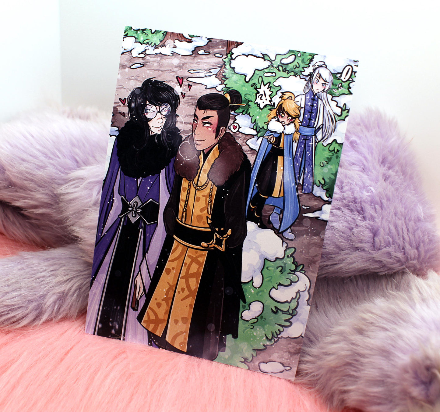 Meeting Ginzin A6 Print - The Nightingale Dragon Series