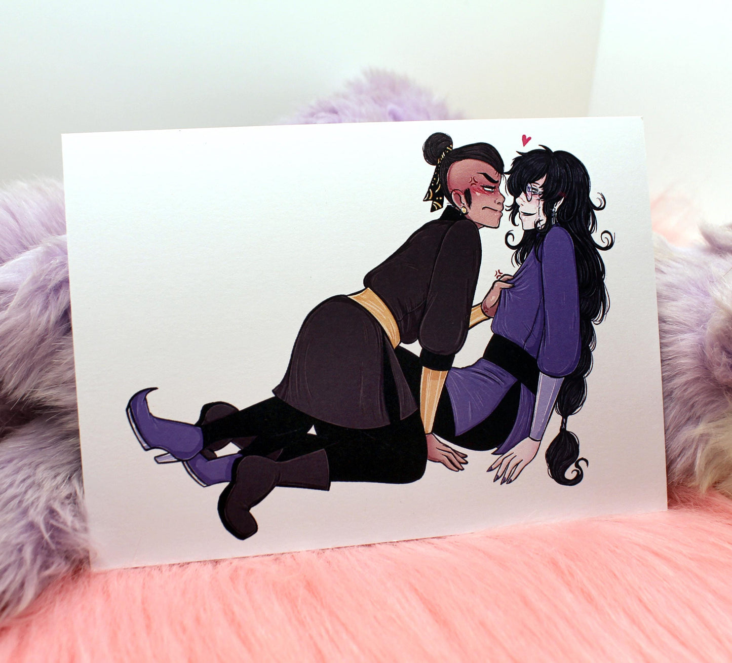 Tozin Flirting A6 Print - The Nightingale Dragon Series