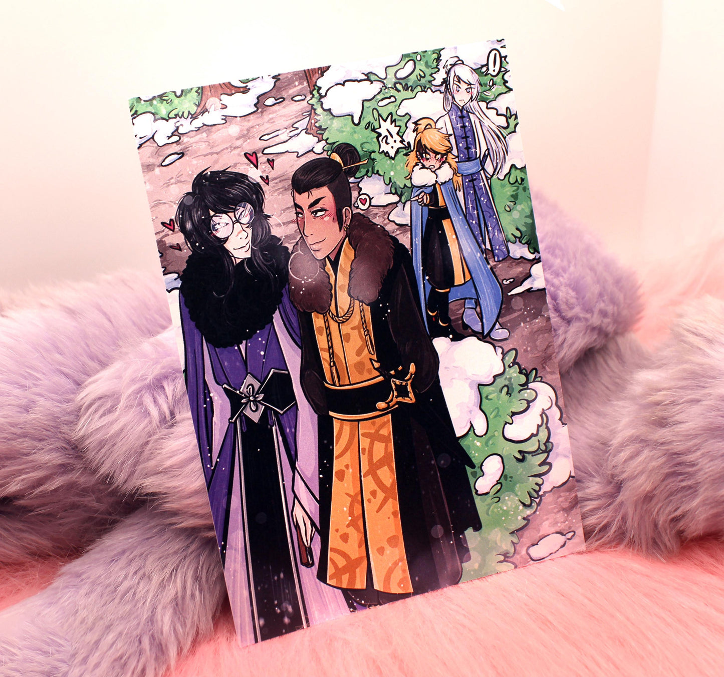 Meeting Ginzin A6 Print - The Nightingale Dragon Series