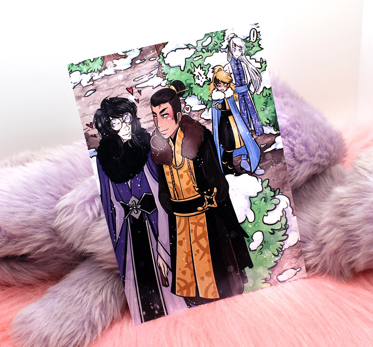 Meeting Ginzin A6 Print - The Nightingale Dragon Series