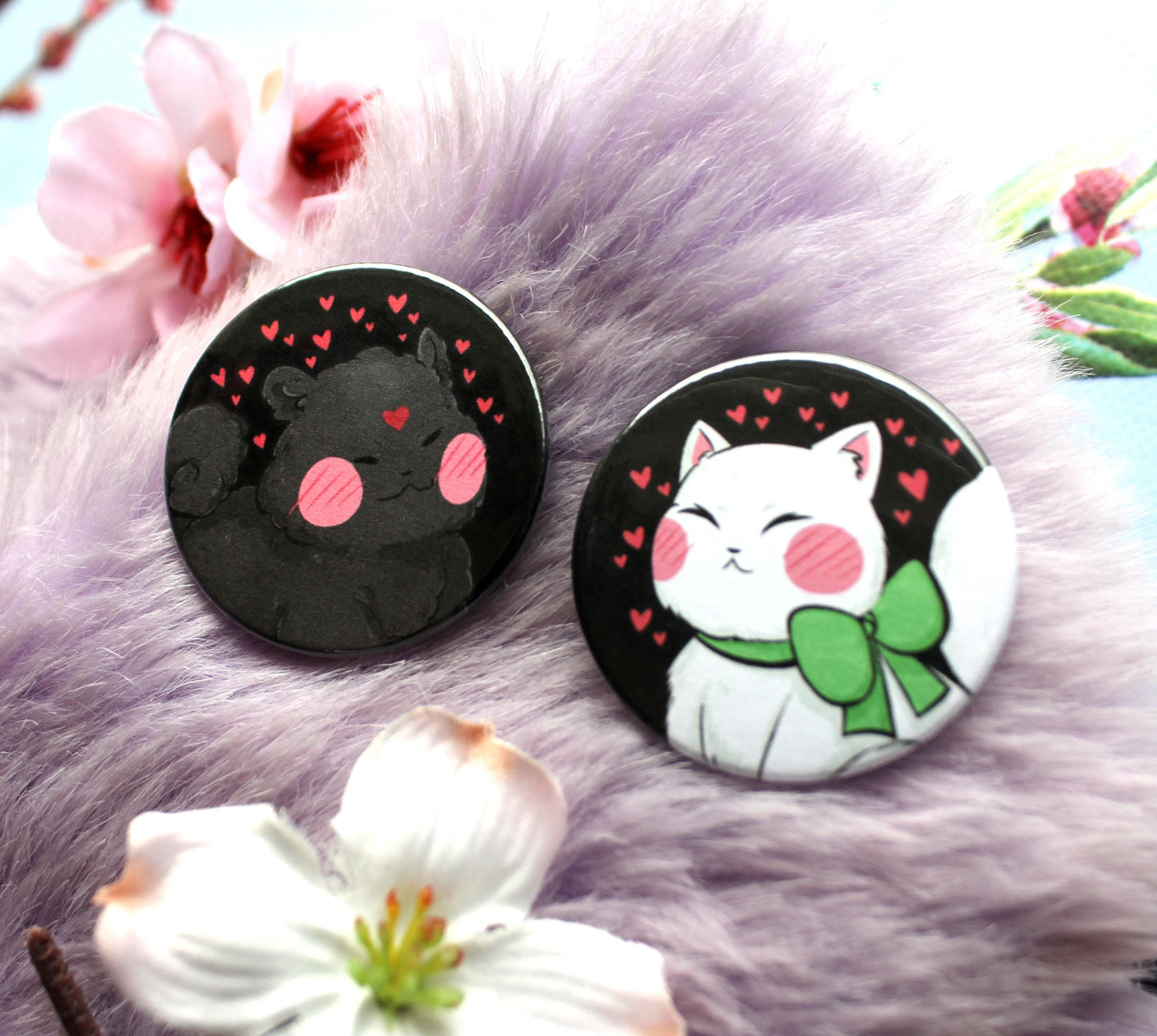 Scum Villain's Self-Saving System BingQiu Badges (38mm)