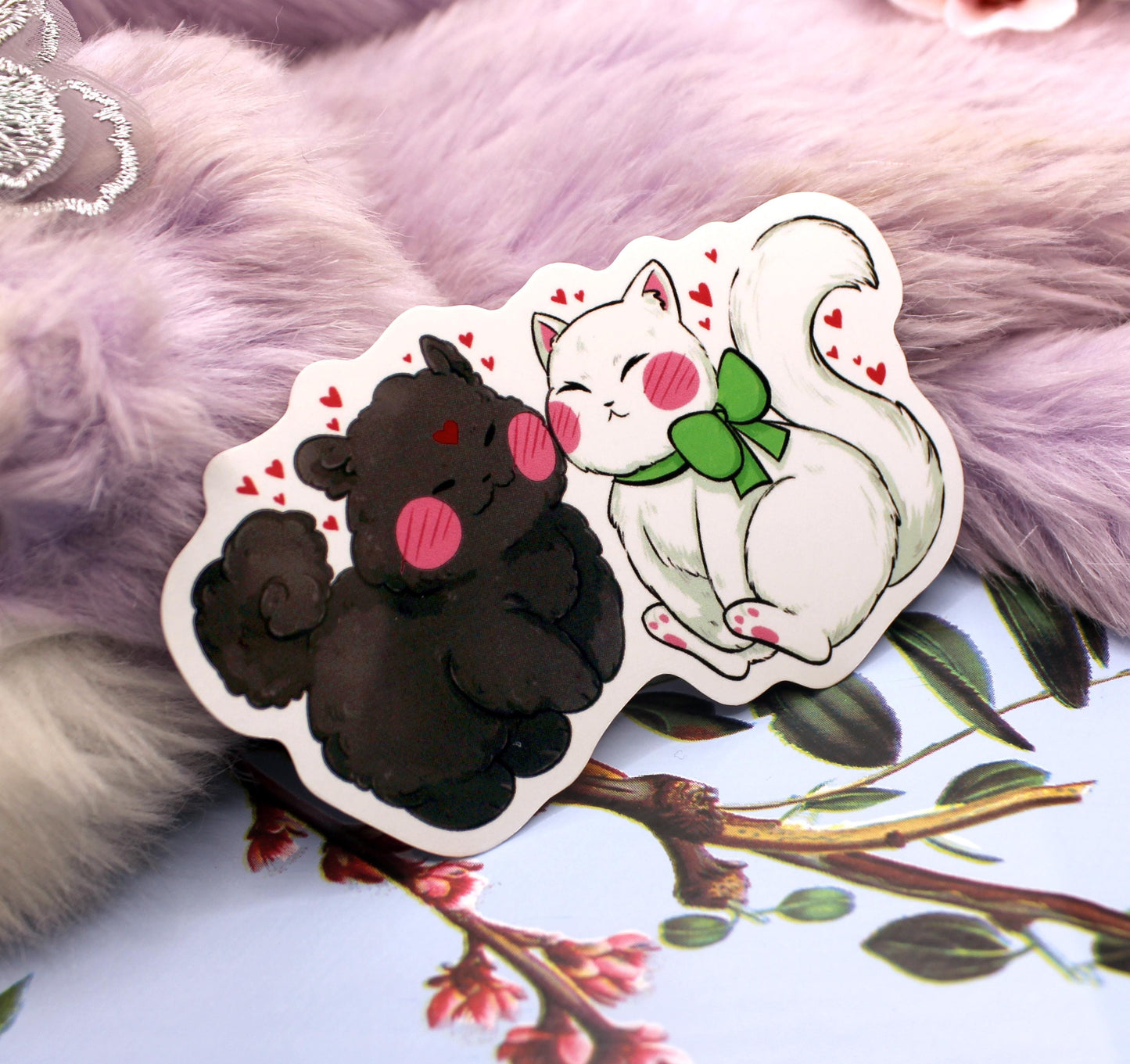Bingqiu Animals Sticker (70mm)- Scum Villain's Self-Saving System MXTX Danmei Fan Art