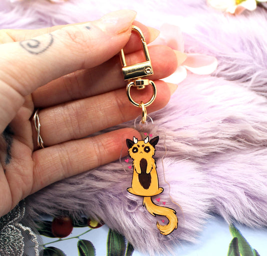 Chibi Ettore Acrylic Charm (2inch) - The Nightingale Dragon Series