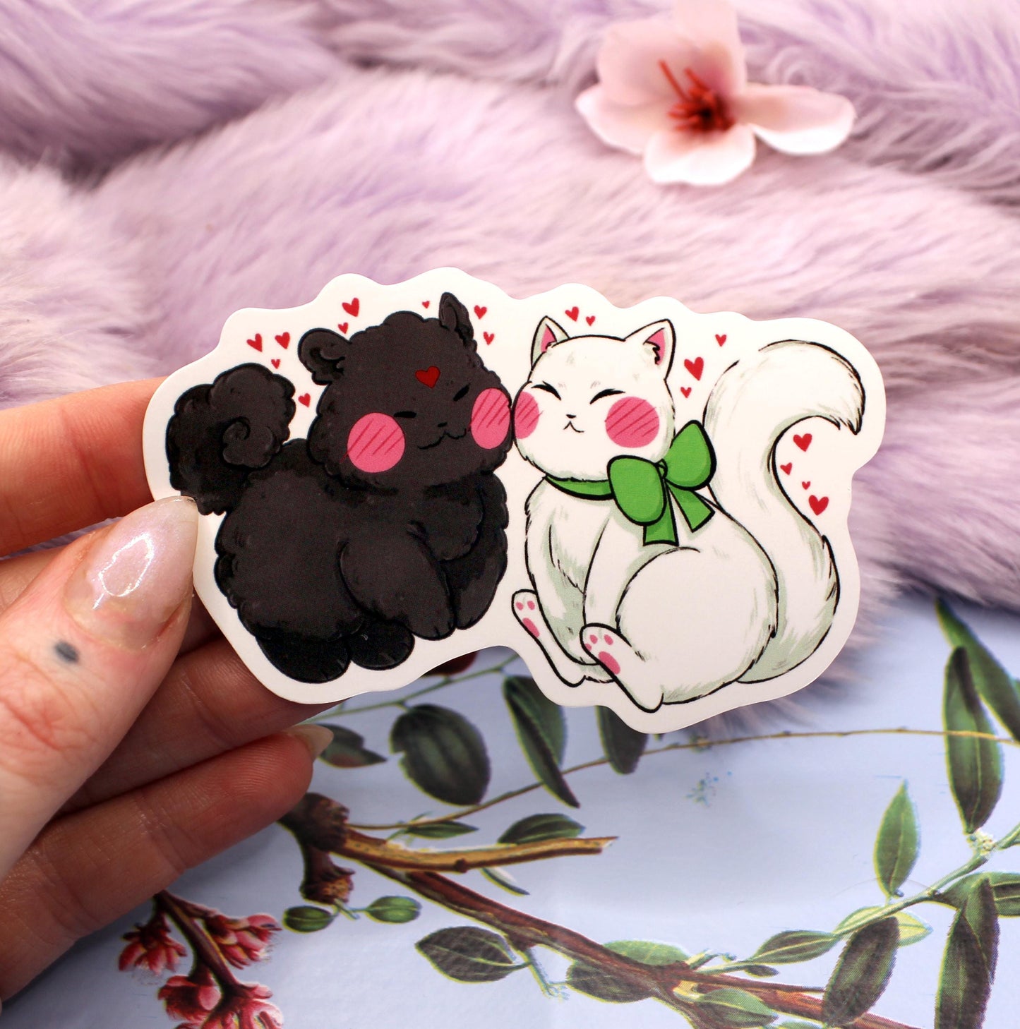 Bingqiu Animals Sticker (70mm)- Scum Villain's Self-Saving System MXTX Danmei Fan Art