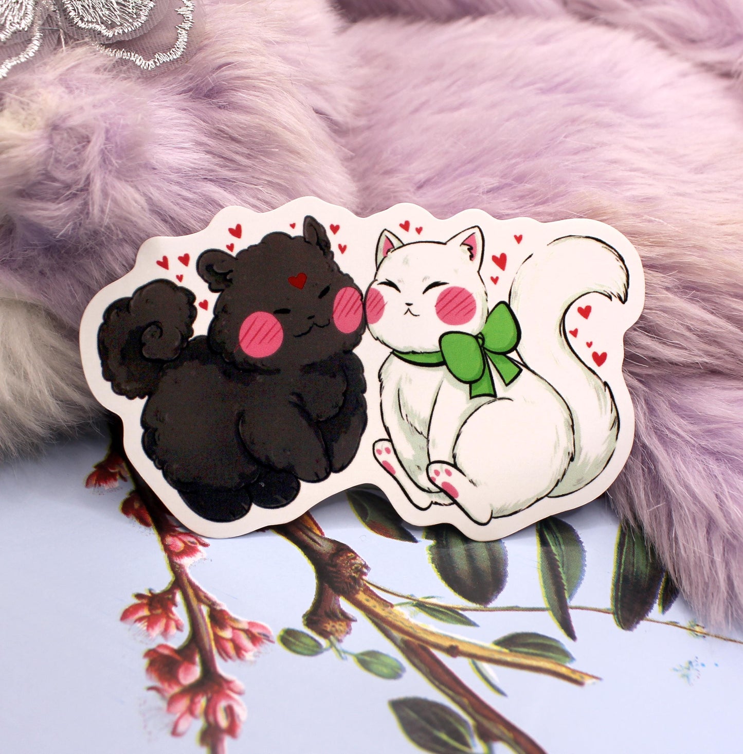 Bingqiu Animals Sticker (70mm)- Scum Villain's Self-Saving System MXTX Danmei Fan Art