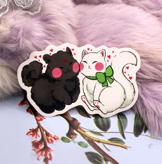 Bingqiu Animals Sticker (70mm)- Scum Villain's Self-Saving System MXTX  Danmei Fan Art
