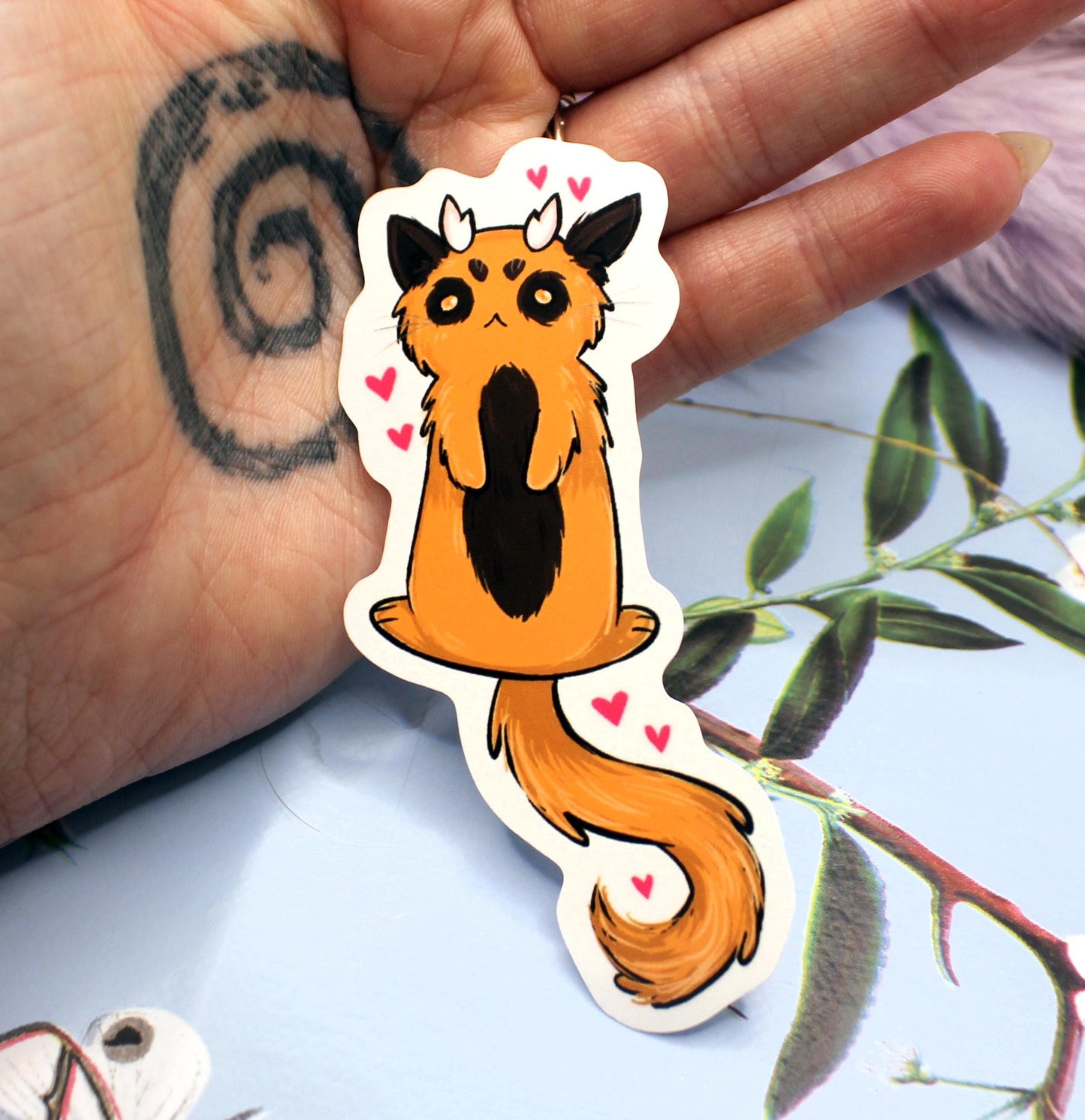 Chibi Ettore Dragon Sticker (7cm) - The Nightingale Dragon Series