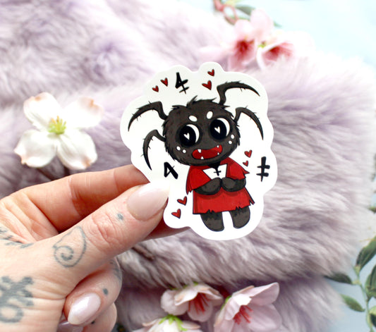 Cult of the Lamb Webber Sticker (55mm)