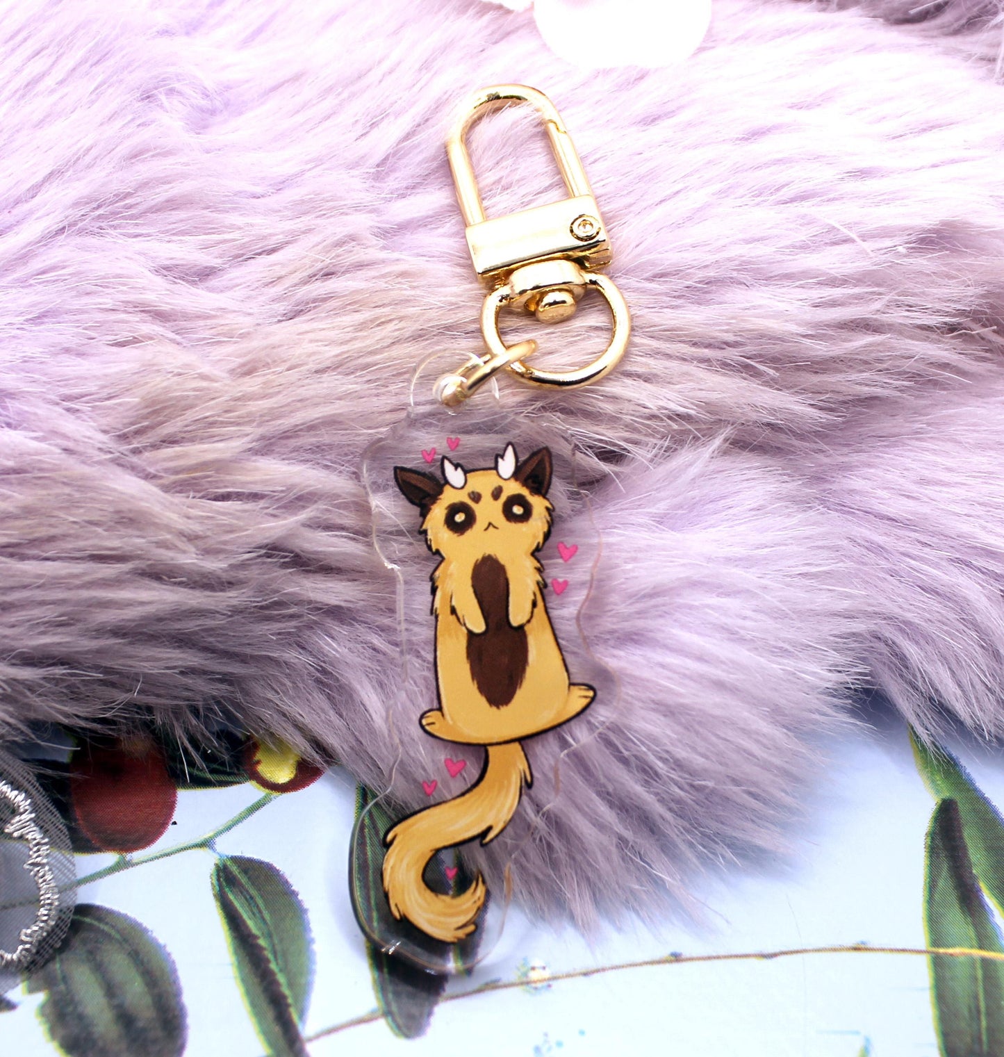 Chibi Ettore Acrylic Charm (2inch) - The Nightingale Dragon Series