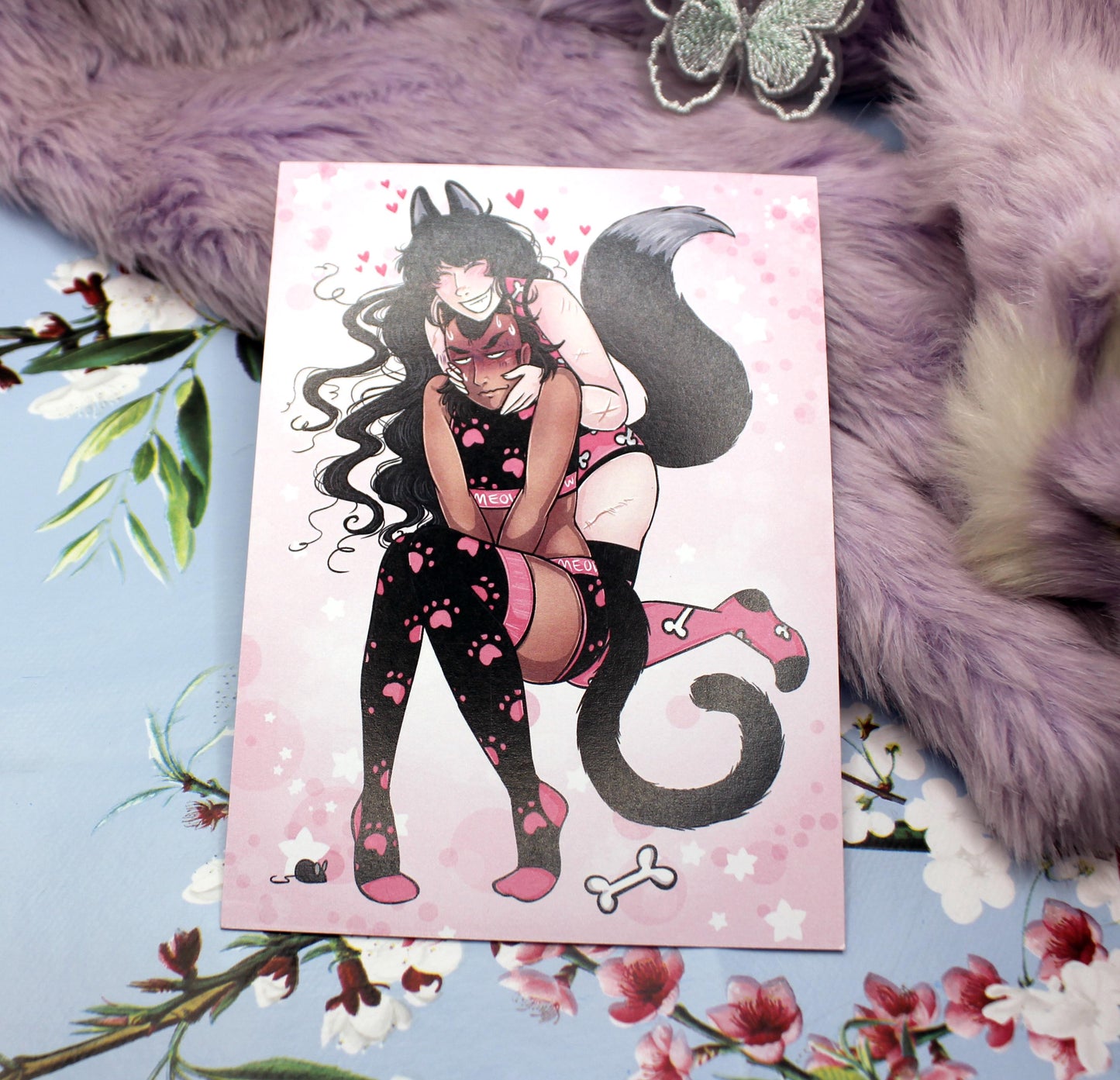 Tomar And Ginzin Furry Apparel A6 Print - The Nightingale Dragon Series