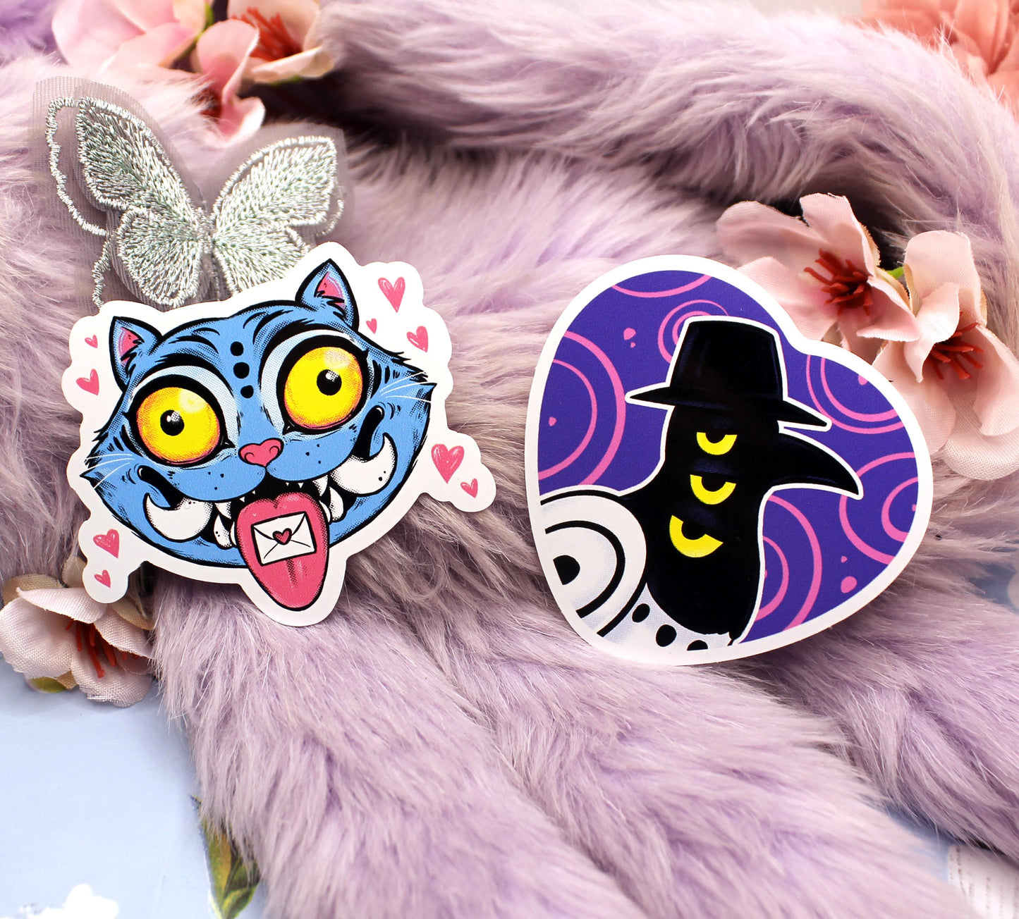 Kpop Demon Hunters Sussie Magpie Heart Sticker (6cm)