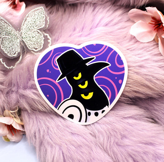 Kpop Demon Hunters Sussie Magpie Heart Sticker (6cm)