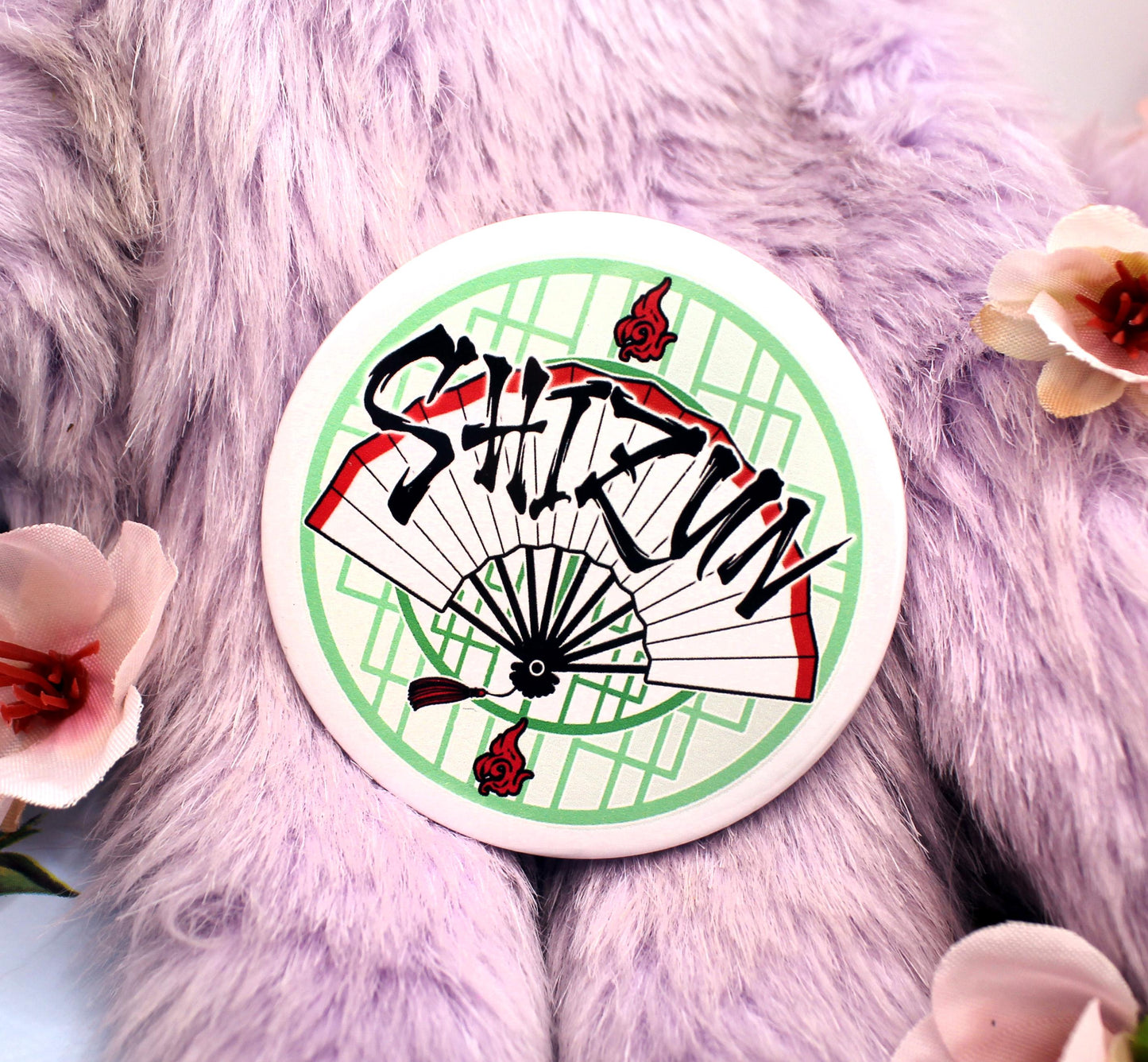 Shizun SVSS Large Circular Badge (58mm) - Danmei Inspired Scum Villain MXTX