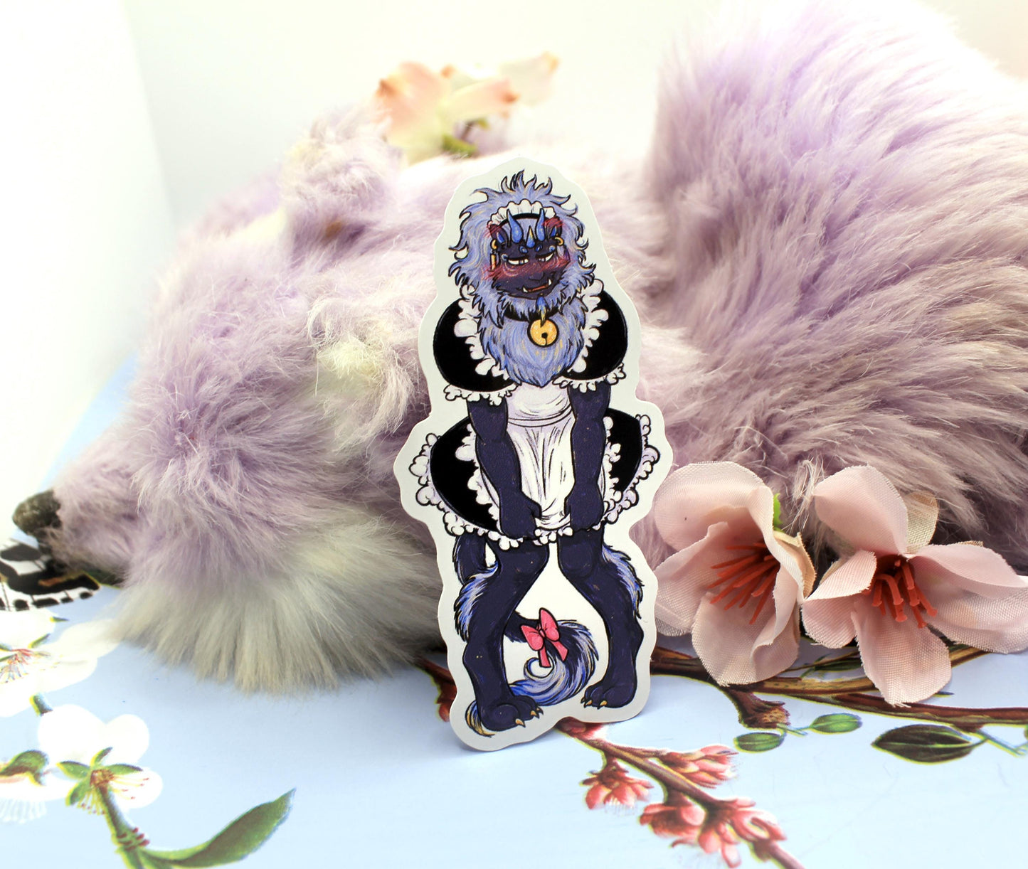 Maid Sunny Sticker (8cm) - The Nightingale Dragon Series