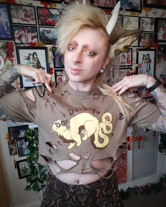 Brown Dwagon T-shirt (S-3XL) - The Nightingale Dragon Series