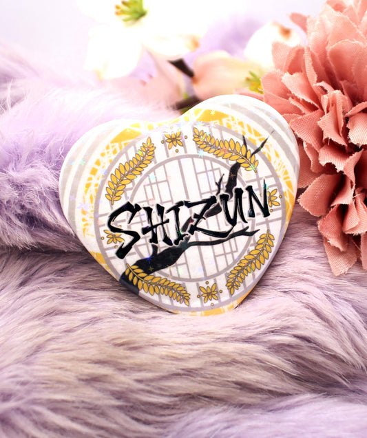 Shizun ErHa Danmei Inspired Heart Badge (55mm)