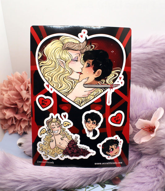 Mad K Yaoi A6 Sticker Sheet