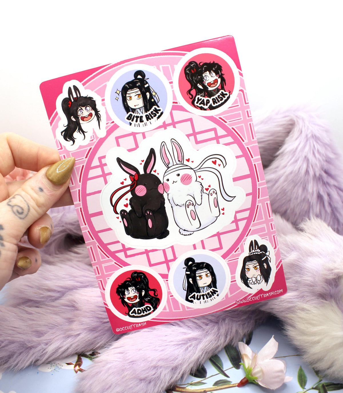 Mo Dao Zu Shi A6 Sticker Sheet MXTX Danmei