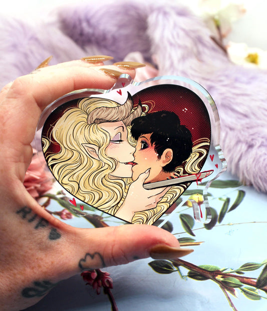Mad K Heart Thick Acrylic Standee (7cm)
