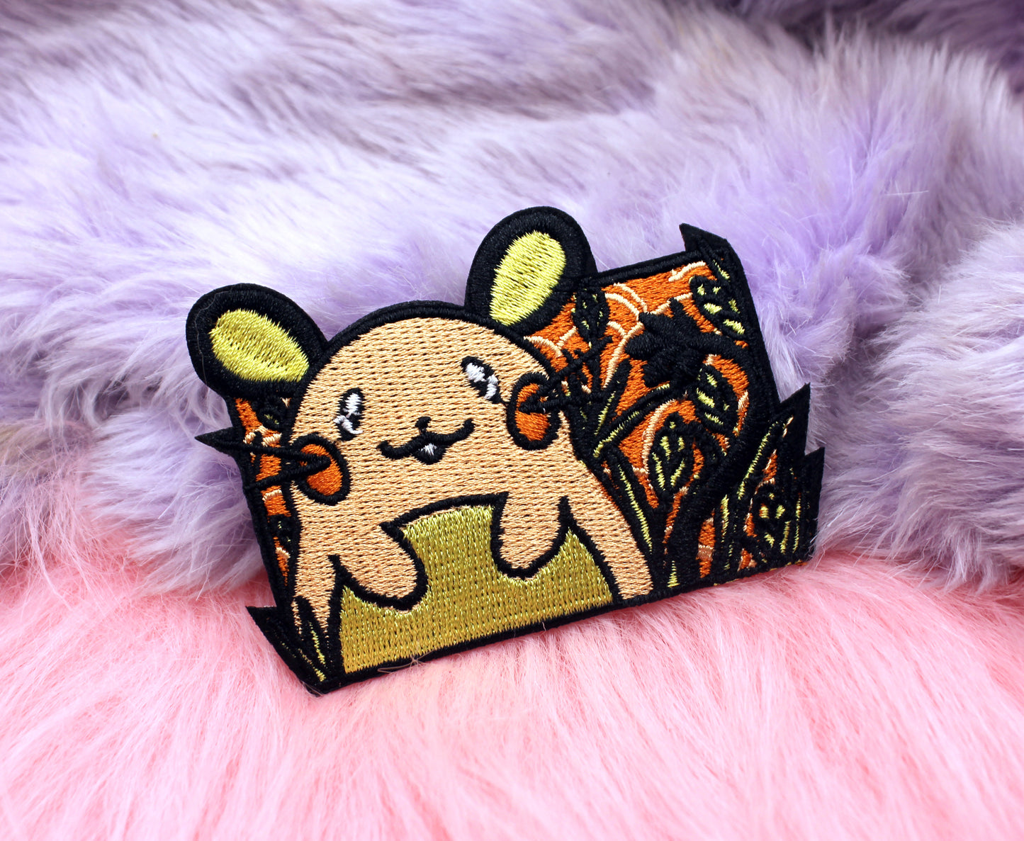 Dedenne Pokemon Iron-On Patch