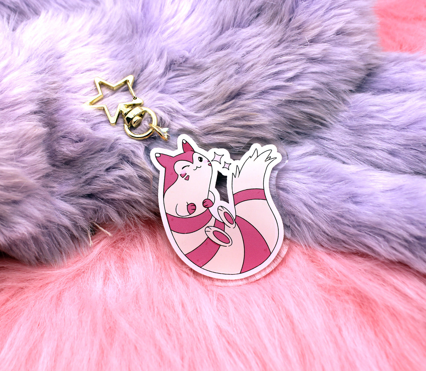 Furret Acrylic Charm (2.5inch)