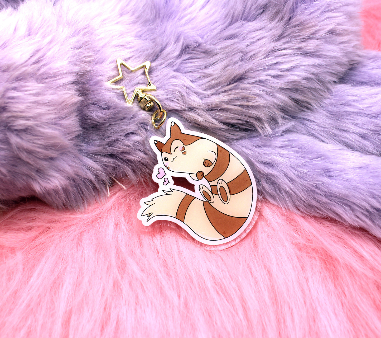 Furret Acrylic Charm (2.5inch)
