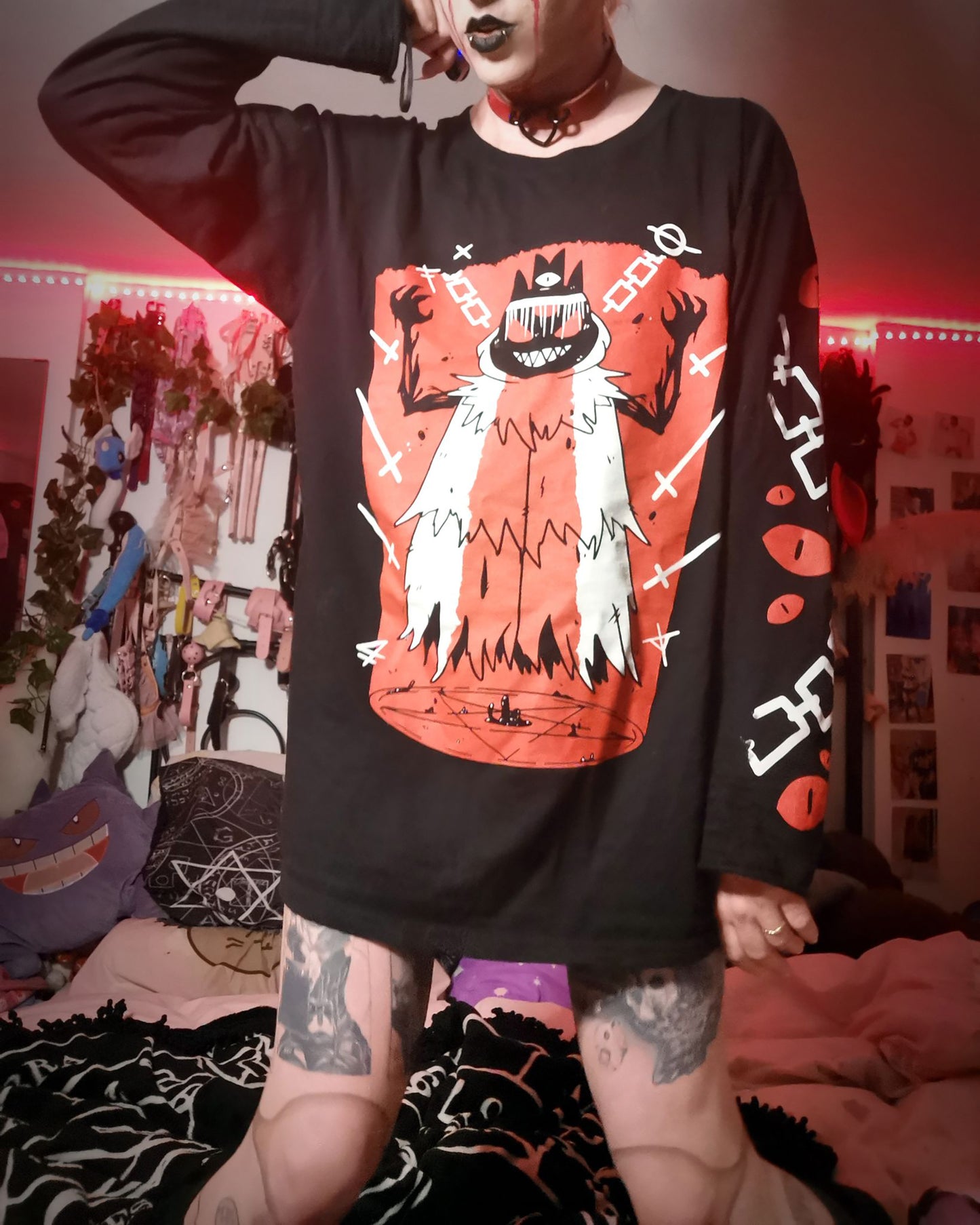 The One Who Waits Long-sleeve T-shirt (Sizes: S-XXL)