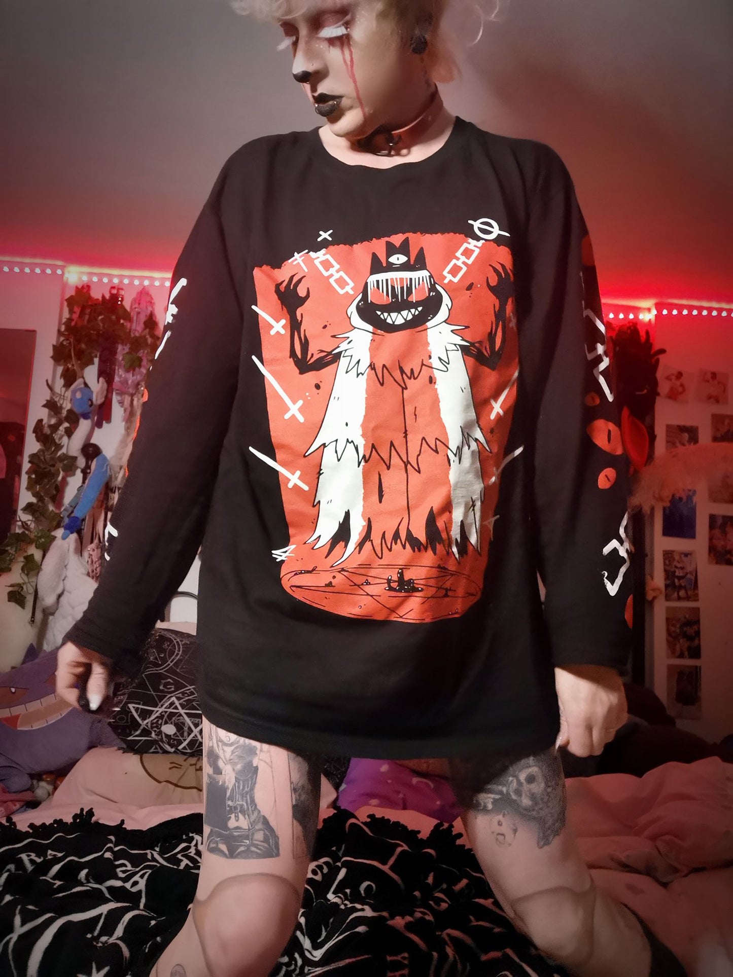 The One Who Waits Long-sleeve T-shirt (Sizes: S-XXL)