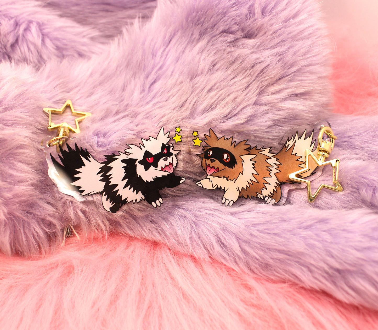 Zigzagoon Acrylic Charm (2.5inch)
