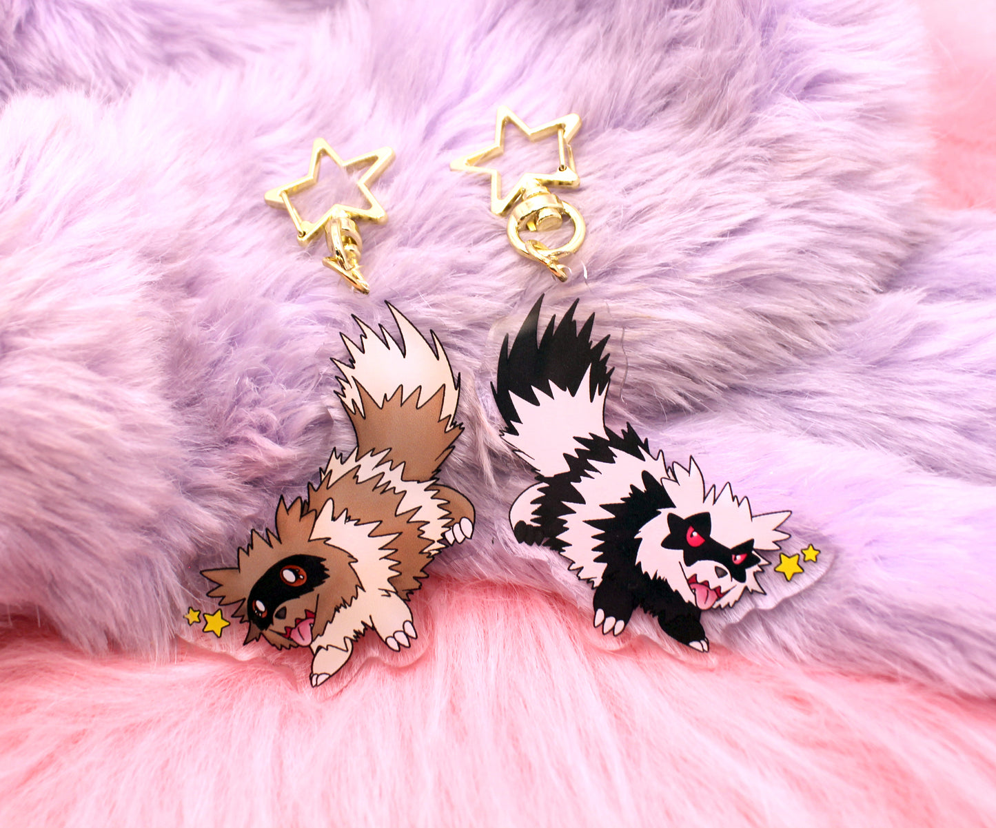 Zigzagoon Acrylic Charm (2.5inch)