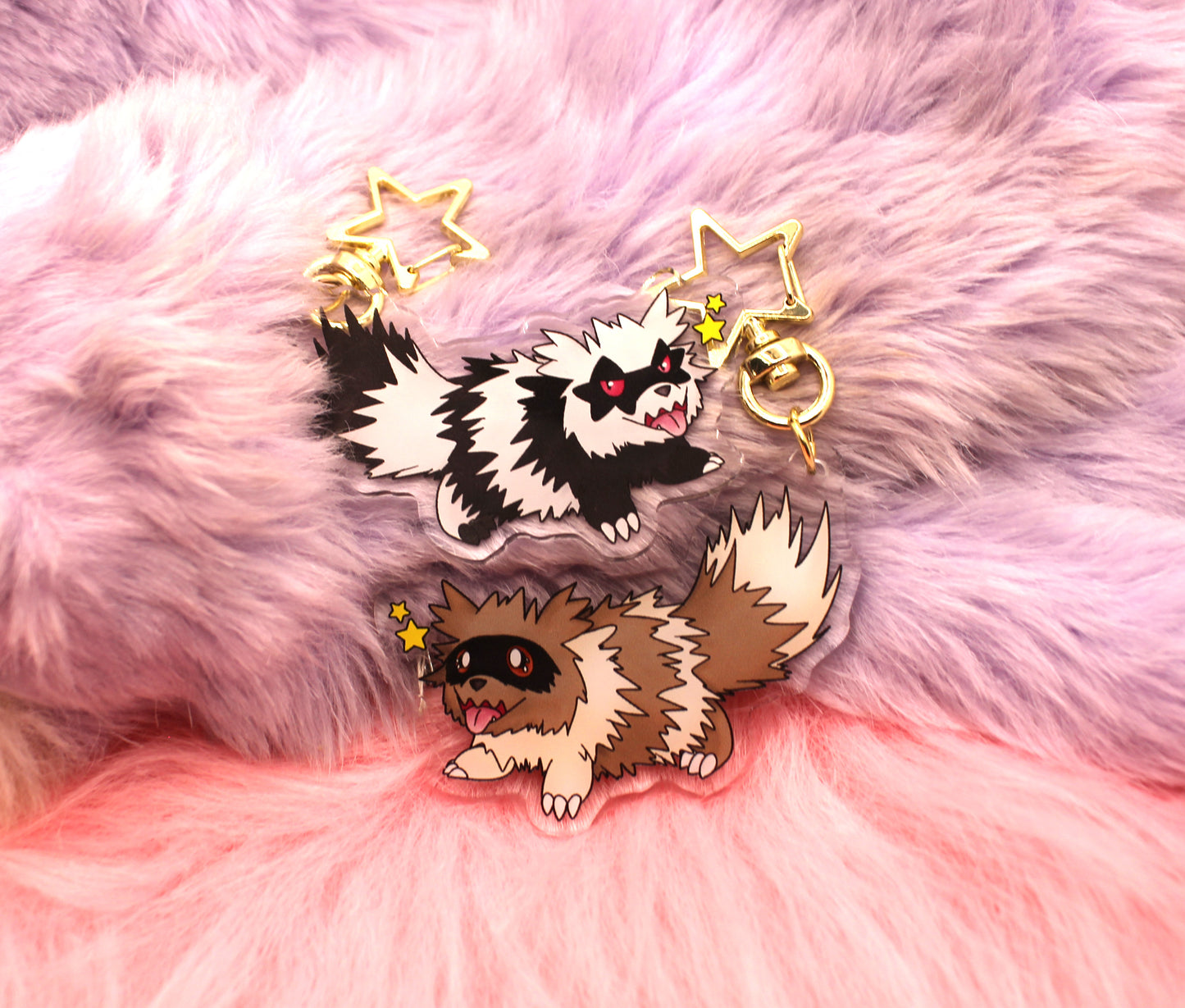 Zigzagoon Acrylic Charm (2.5inch)
