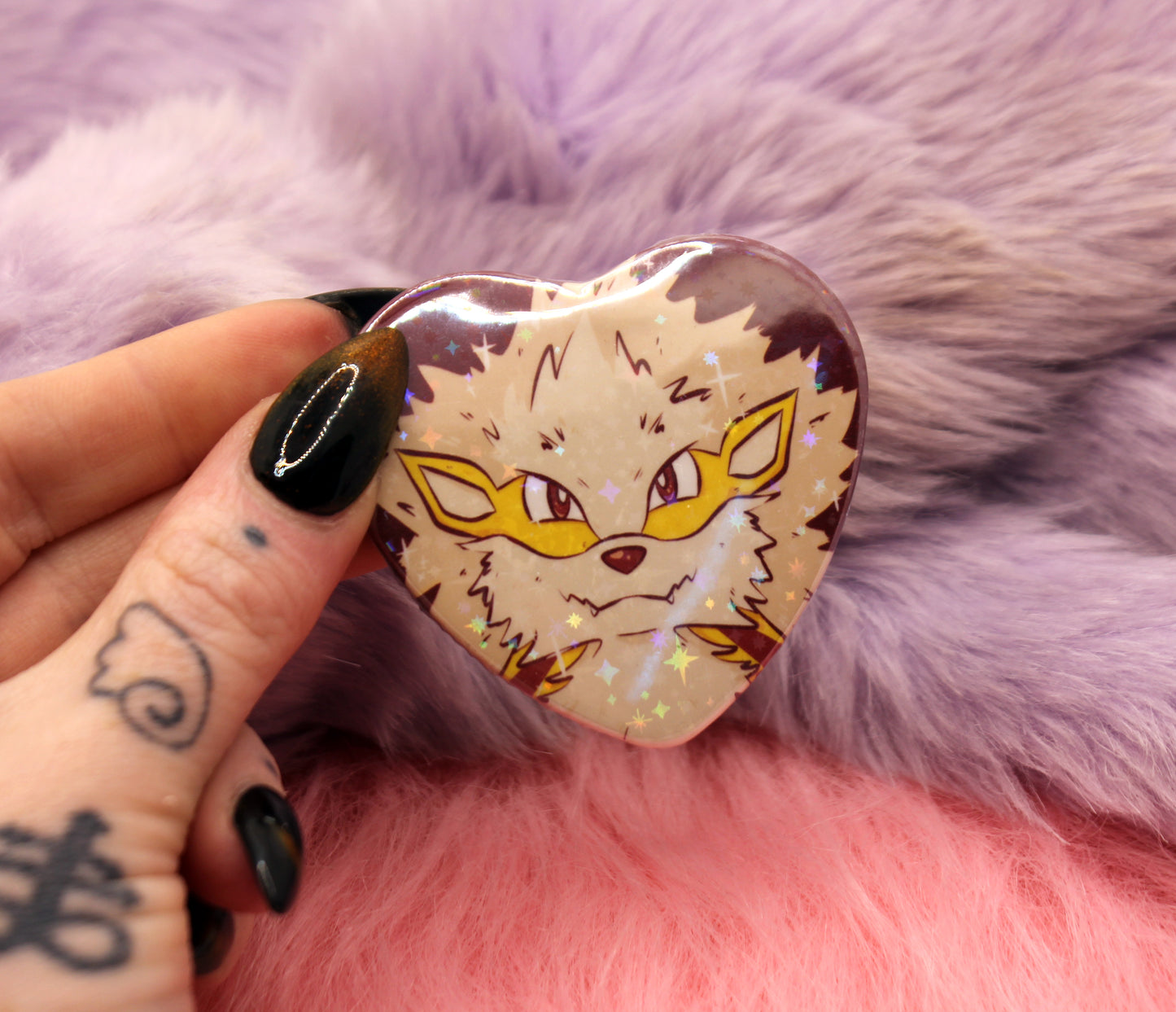 Arcanine Pokemon Heart Badges