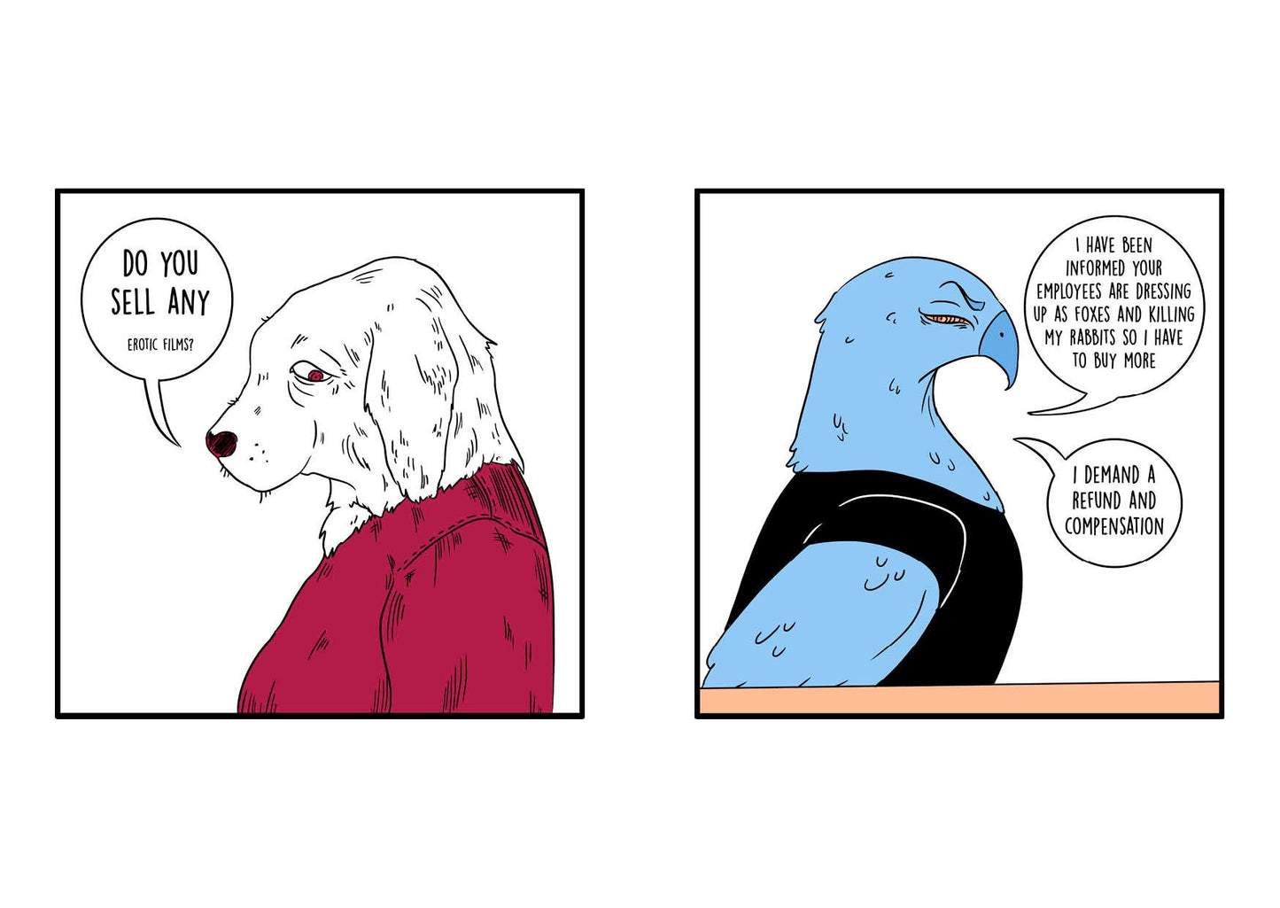 Ode To Customer Service Comic Book